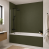 Panneau de douche RAL 6003 Vert olive sur mesure | Livraison gratuite