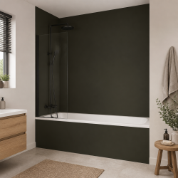 Panneau de douche RAL 6006 Olive gris sur mesure | Livraison gratuite