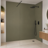 Panneau de douche RAL 6013 Vert jonc sur mesure | Livraison gratuite