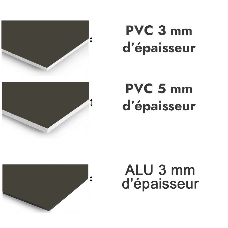 Panneau de douche Olive jaune - PVC et ALU épaisseurs