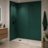 Panneau de douche RAL 6016 Vert turquoise sur mesure | Livraison gratuite