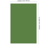 Panneau de douche RAL 6017 Vert mai sur mesure | Livraison gratuite