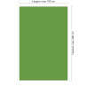 Panneau de douche RAL 6018 Vert jaune sur mesure | Livraison gratuite