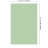 Panneau de douche RAL 6019 Vert blanc sur mesure | Livraison gratuite