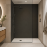 Panneau de douche RAL 6022 Olive brun sur mesure | Livraison gratuite