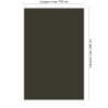 Panneau de douche RAL 6022 Olive brun sur mesure | Livraison gratuite