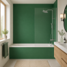 Panneau de douche RAL 6024 Vert signalisation sur mesure | Livraison gratuite