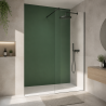 Panneau de douche RAL 6032 Vert de sécurité sur mesure | Livraison gratuite