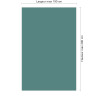 Panneau de douche RAL 6033 Turquoise menthe sur mesure | Livraison gratuite