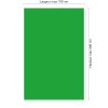 Panneau de douche RAL 6038 Vert brillant sur mesure | Livraison gratuite