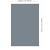 Panneau de douche RAL 7000 Gris petit-gris sur mesure | Livraison gratuite
