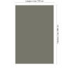 Panneau de douche RAL 7003 Gris mousse sur mesure | Livraison gratuite