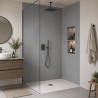 Panneau de douche RAL 7004 Gris de sécurité sur mesure | Livraison gratuite