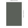 Panneau de douche RAL 7009 Gris vert sur mesure | Livraison gratuite