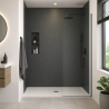 Panneau de douche RAL 7012 Gris basalte sur mesure | Livraison gratuite