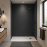 Panneau de douche RAL 7016 Gris anthracite sur mesure | Livraison gratuite