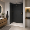 Panneau de douche RAL 7021 Gris noir sur mesure | Livraison gratuite