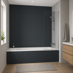 Panneau de douche RAL 7026 Gris granit sur mesure | Livraison gratuite