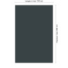 Panneau de douche RAL 7026 Gris granit sur mesure | Livraison gratuite
