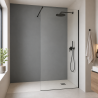Panneau de douche RAL 7037 Gris poussière sur mesure | Livraison gratuite