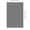 Panneau de douche RAL 7037 Gris poussière sur mesure | Livraison gratuite