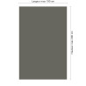 Panneau de douche RAL 7039 Gris quartz sur mesure | Livraison gratuite