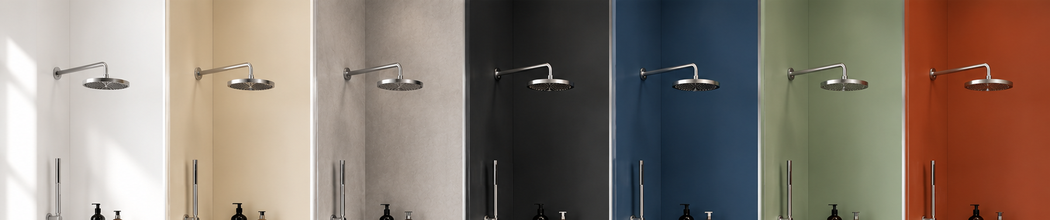 Panneau de douche par couleur | Sur mesure